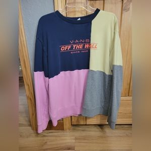 Vans colorblock crewneck